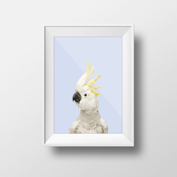 Carl the Cockatoo - DG Designs