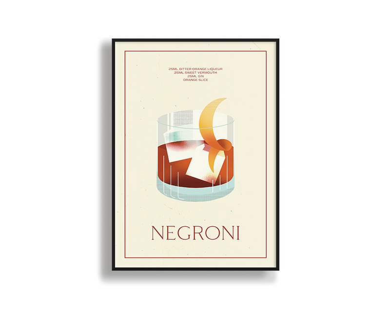 Negroni Print Wall Art