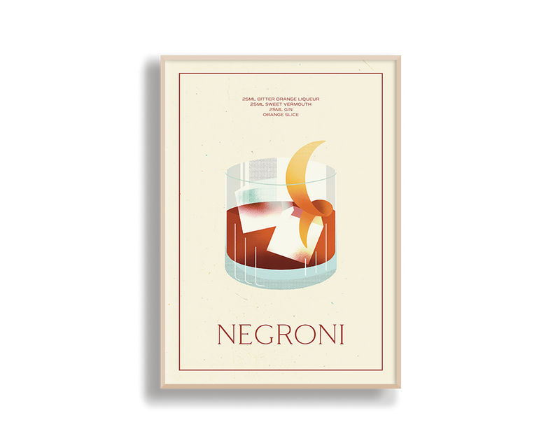 Negroni Print Wall Art