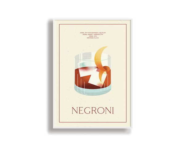 Negroni Print Wall Art