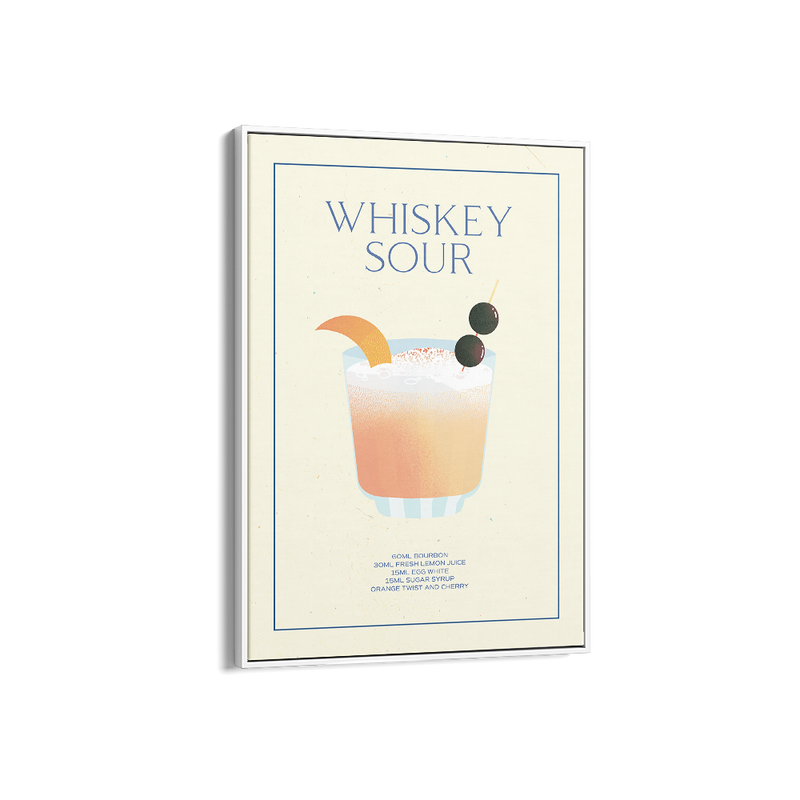 Whiskey Sour Print Wall Art