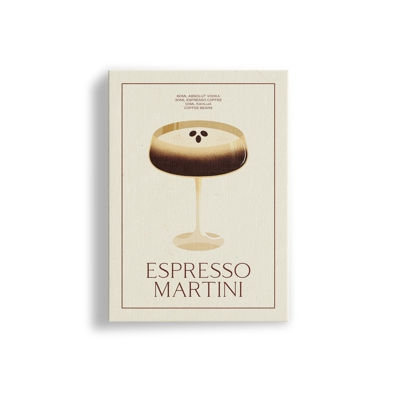 Espresso Martini Print Wall Art