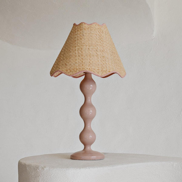 Evie Table Lamp - Blush