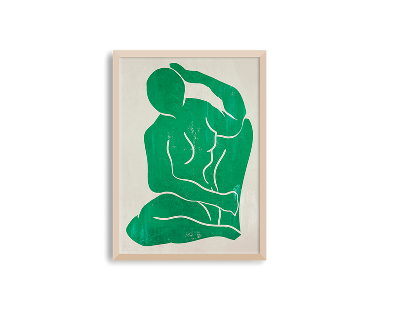 Green Figure Print 3