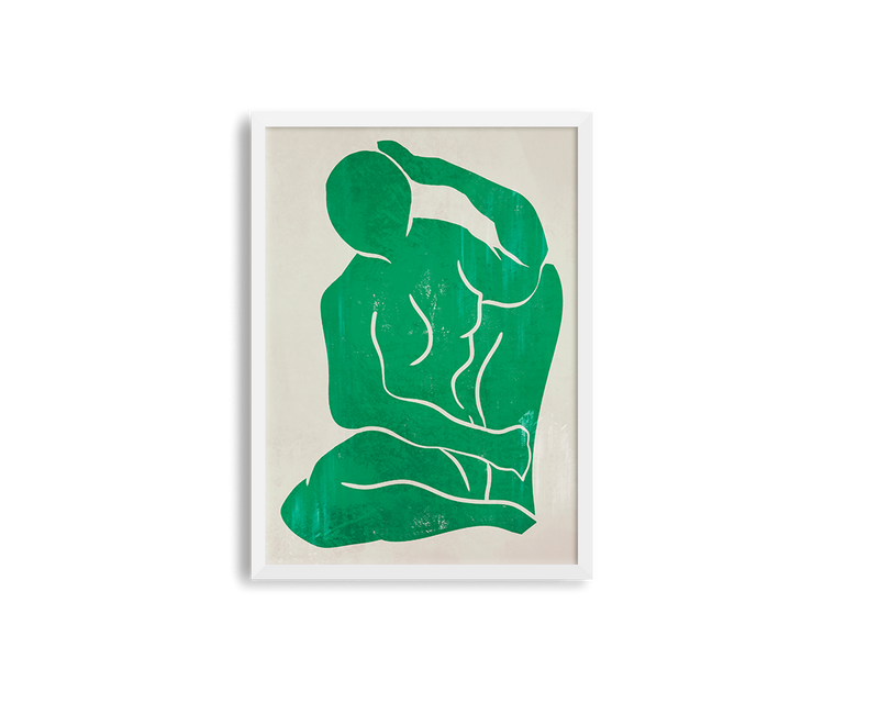 Green Figure Print 3