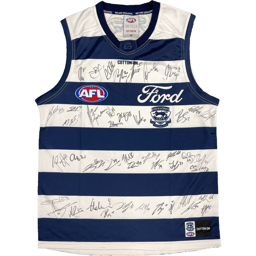 Geelong Cats AFL ジャージ XL ISC Geelong Cats AFL Mens Home Guernsey Jumper | SavvySupporter