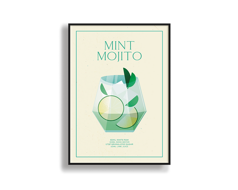 Mojito Print Wall Art