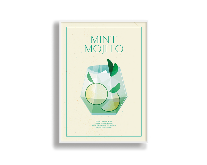 Mojito Print Wall Art