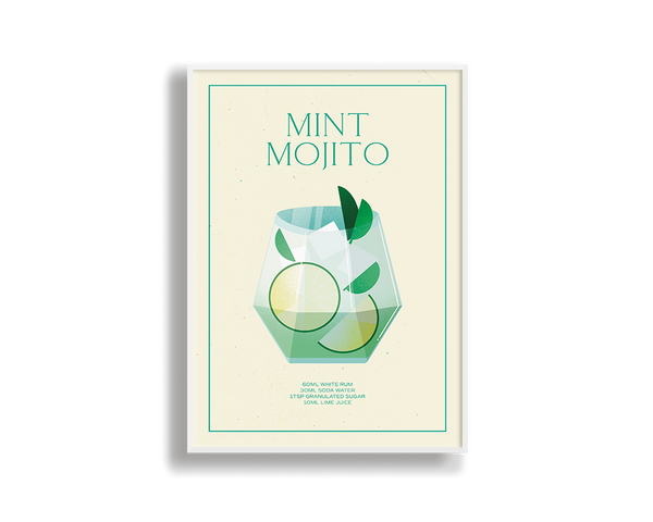 Mojito Print Wall Art