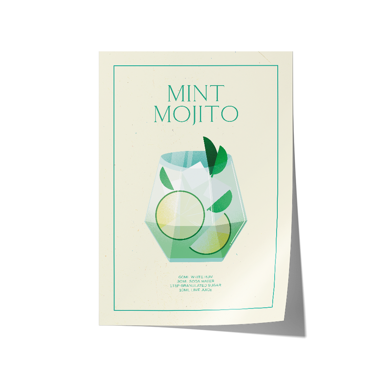 Mojito Print Wall Art