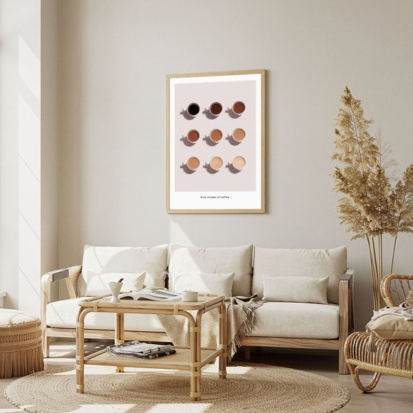 Poster Hub - Shades Of Coffee