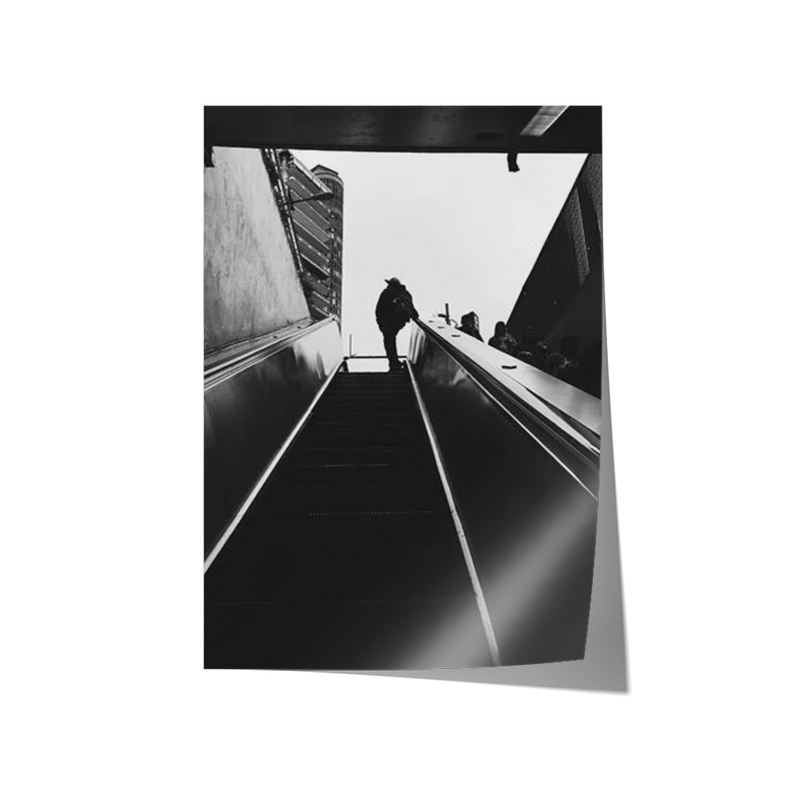 Monochrome Escalator