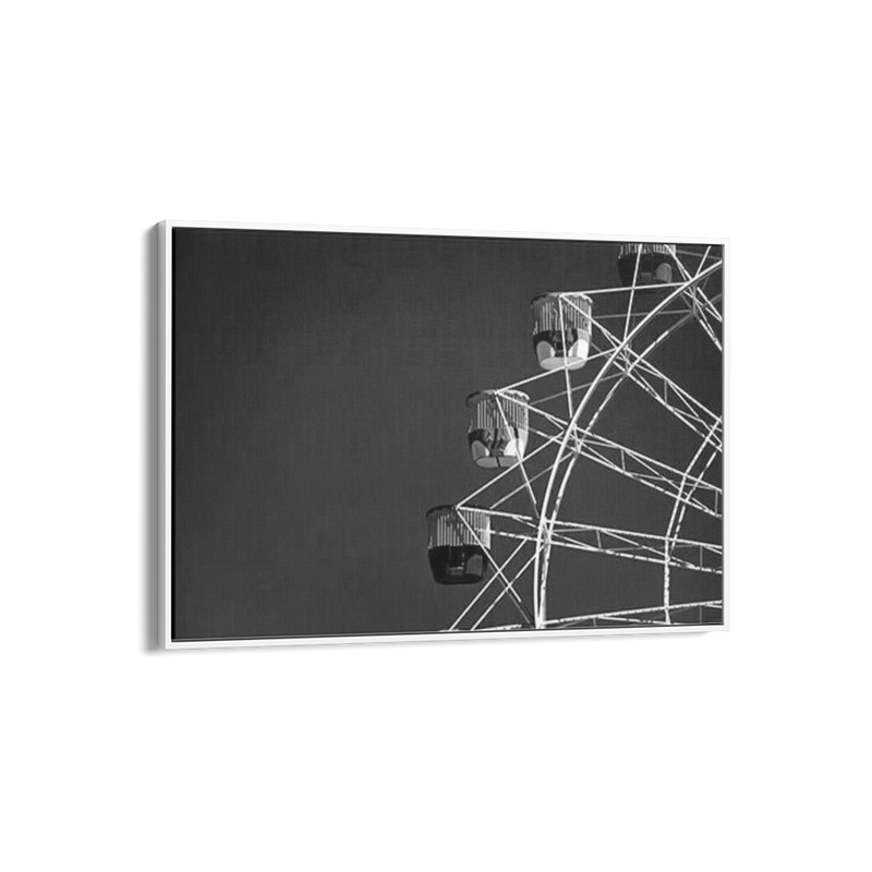 Monochrome Ferris Wheel