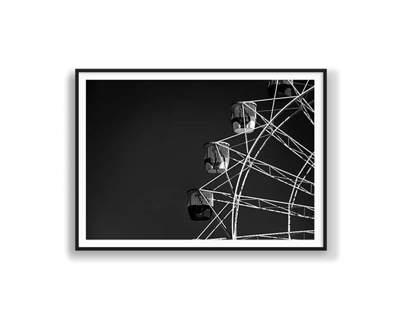 Monochrome Ferris Wheel