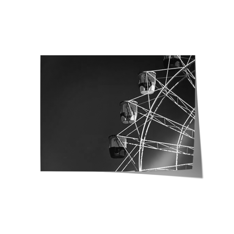 Monochrome Ferris Wheel