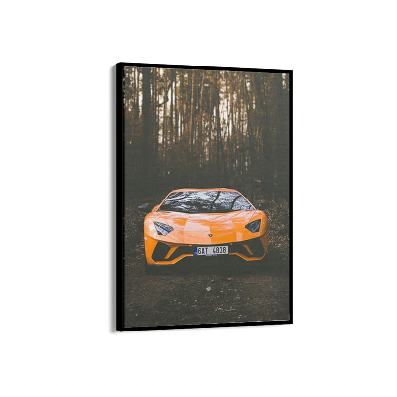 Orange Lamborghini