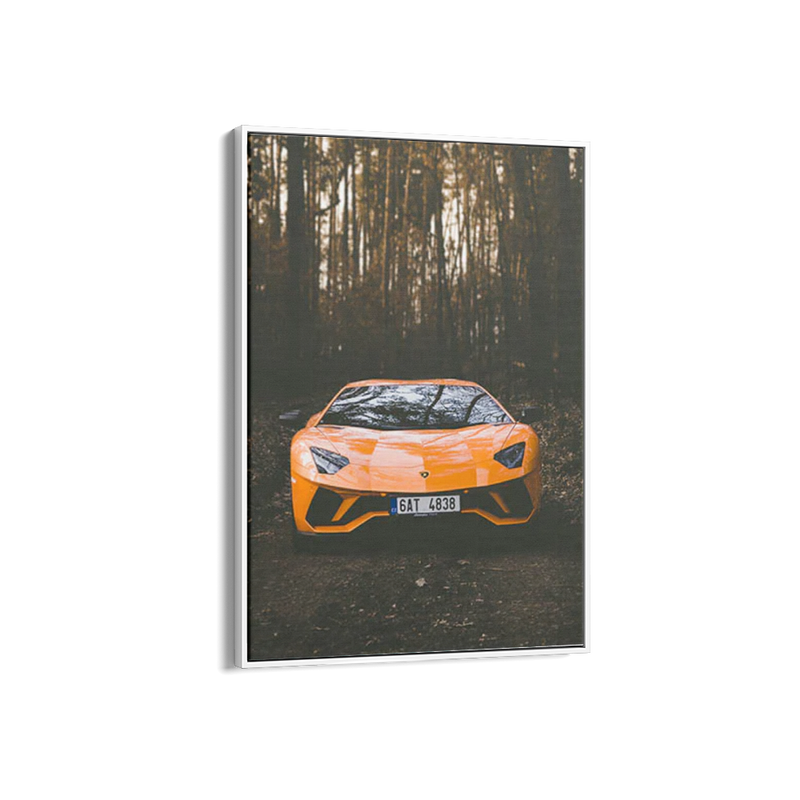 Orange Lamborghini