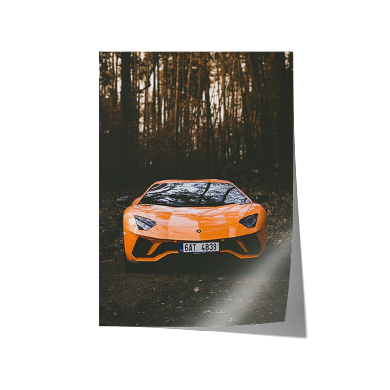 Orange Lamborghini