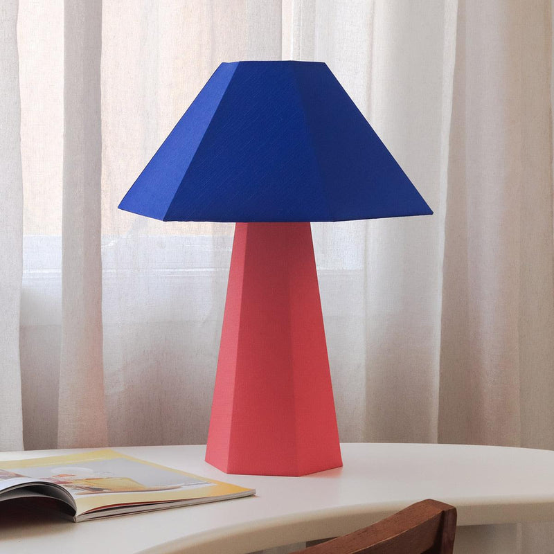 Blake Table Lamp - Azure Petal