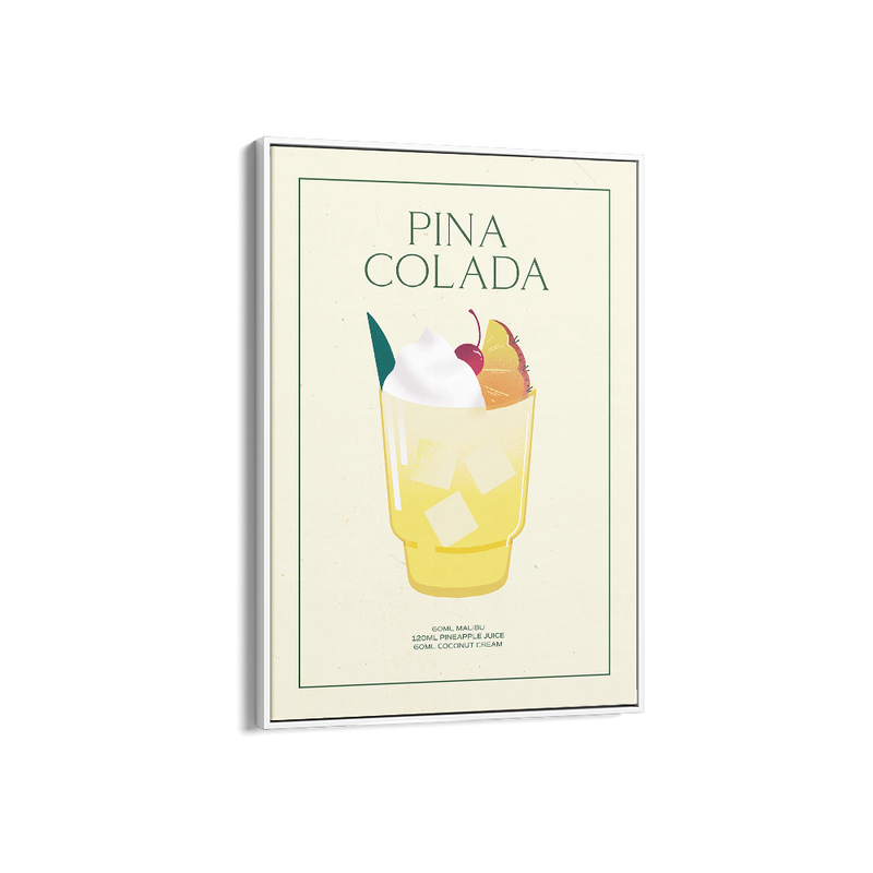 Pina Colada Print Wall Art