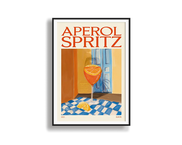 Poster Hub - Aperol Art Framed