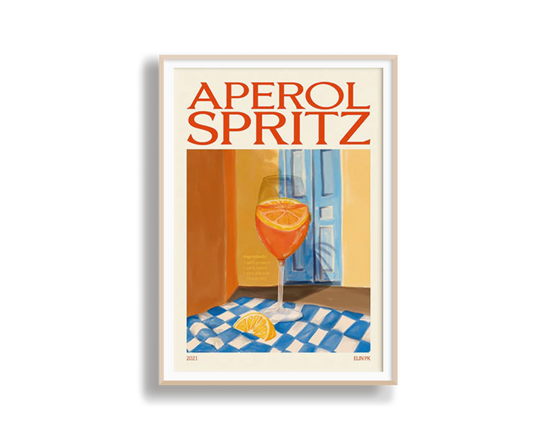 Poster Hub - Aperol Art Framed