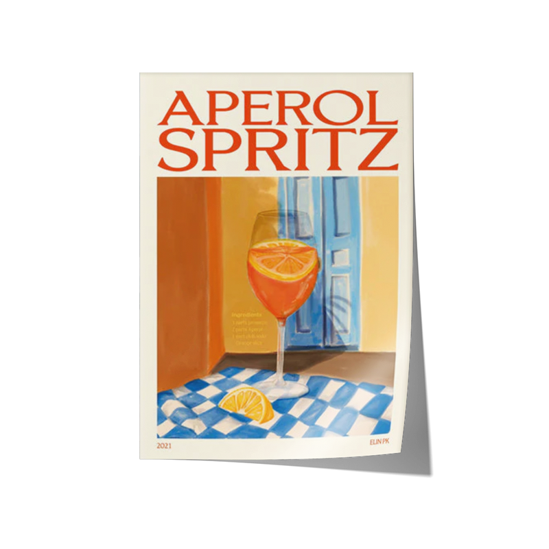 Poster Hub - Aperol Art Framed