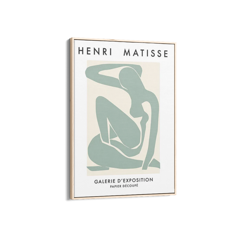 Poster Hub - Henri Mattisse Verte Art Framed