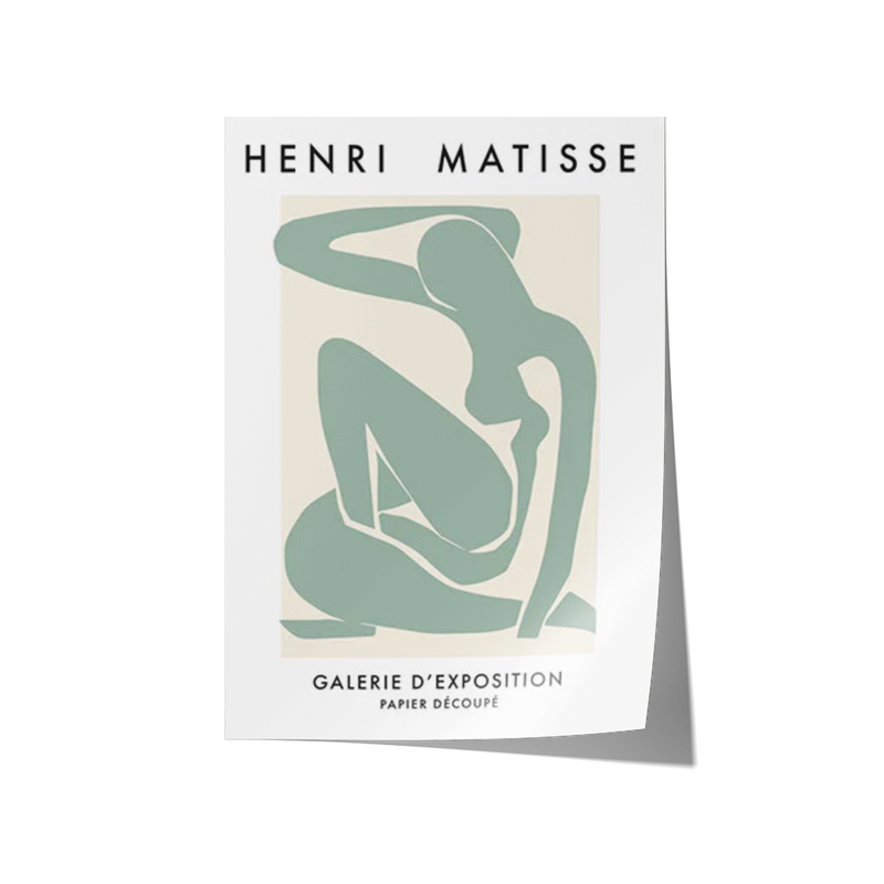 Poster Hub - Henri Mattisse Verte Art Framed