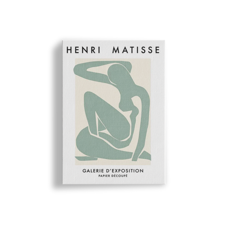 Poster Hub - Henri Mattisse Verte Art Framed