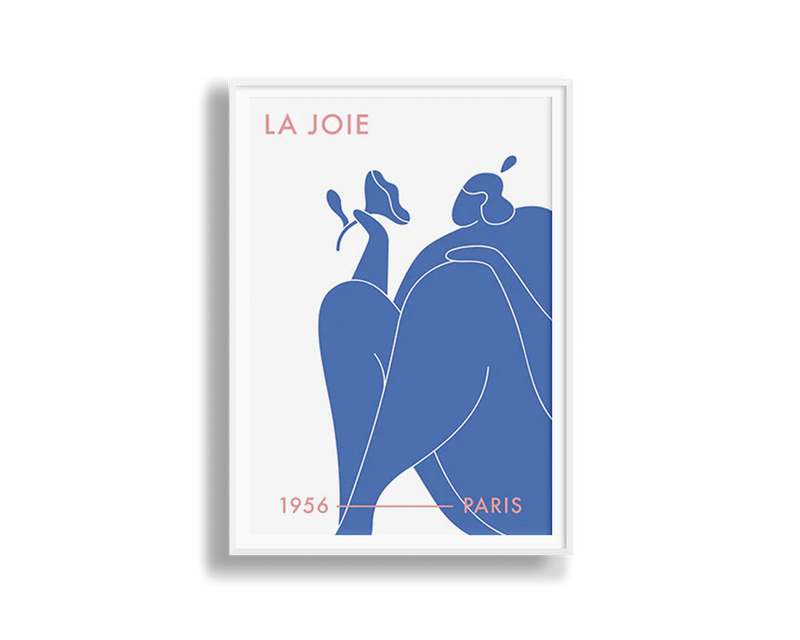 Poster Hub - La Joie Art Framed