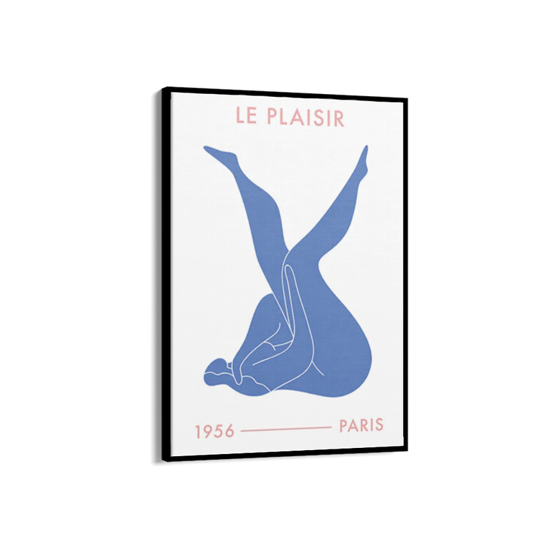 Poster Hub - La Plaisir Art Framed