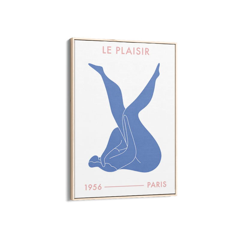 Poster Hub - La Plaisir Art Framed