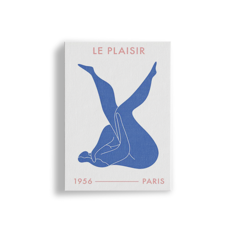 Poster Hub - La Plaisir Art Framed