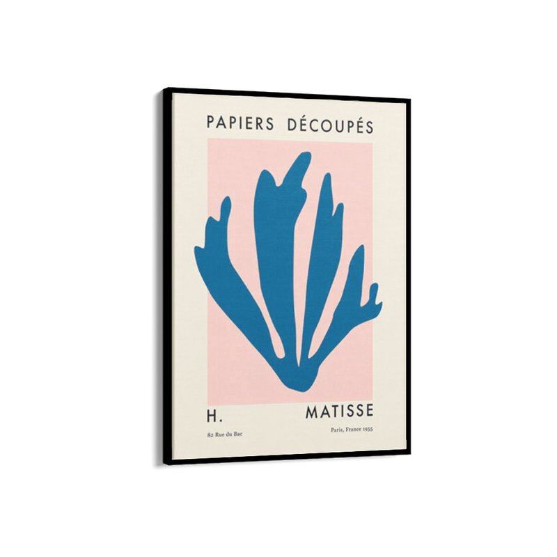 Poster Hub - Matisse Cutout Blue