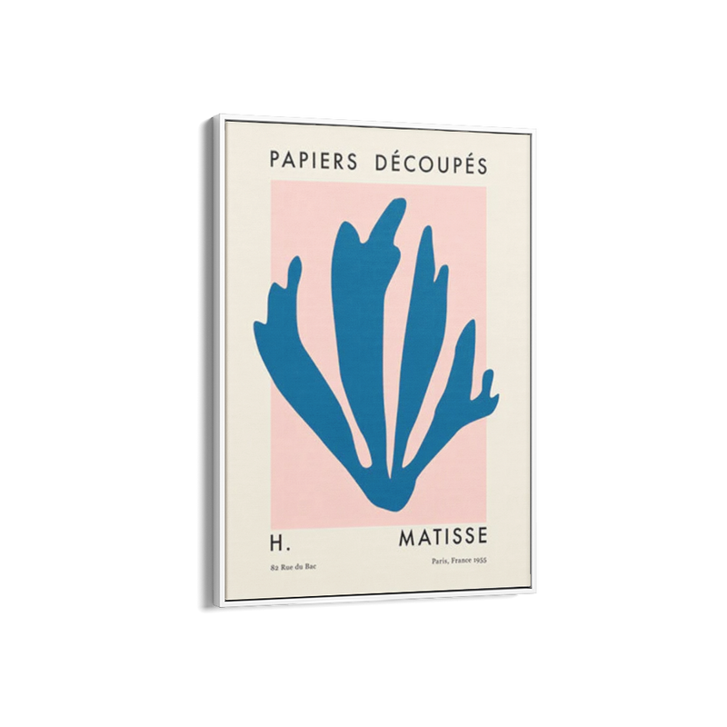 Poster Hub - Matisse Cutout Blue