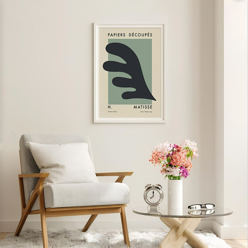 Poster Hub - Matisse Cutout Green