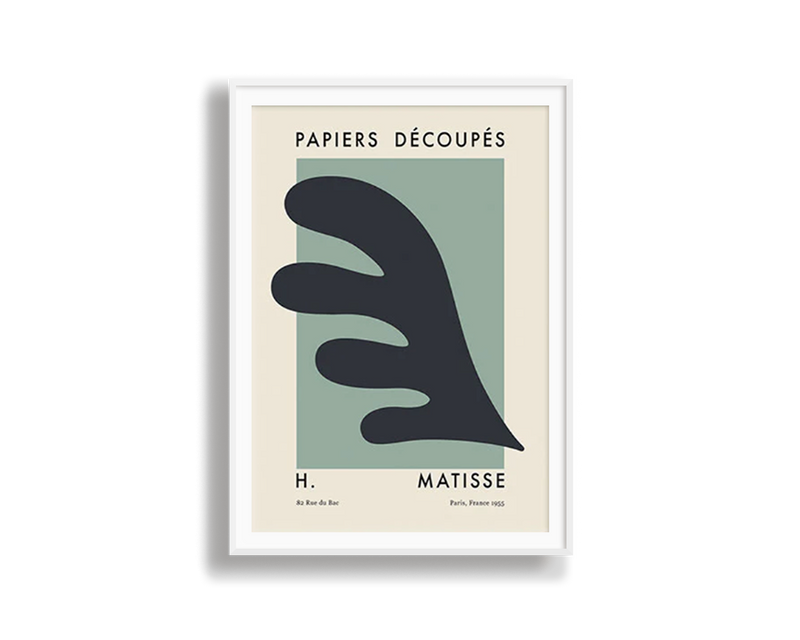 Poster Hub - Matisse Cutout Green