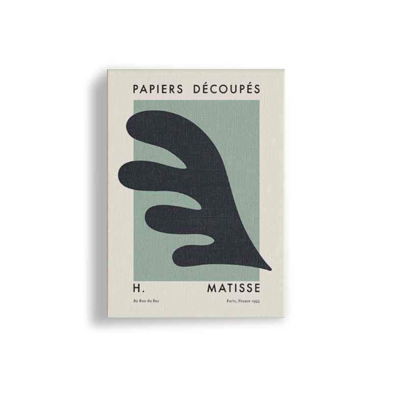 Poster Hub - Matisse Cutout Green