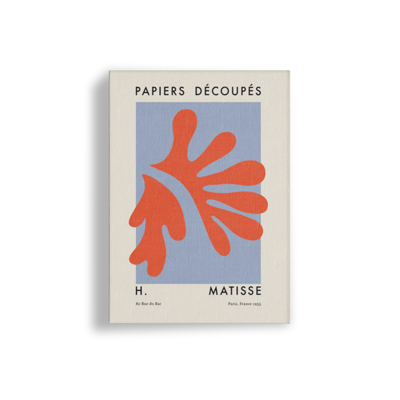 Poster Hub - Matisse Cutout Orange