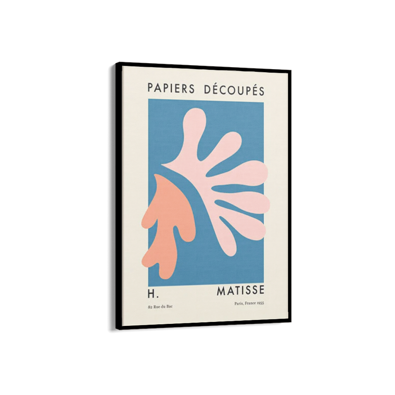 Poster Hub - Matisse Cutout Pink Orange