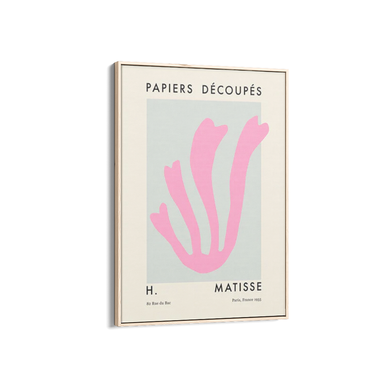 Poster Hub - Matisse Cutout Pink