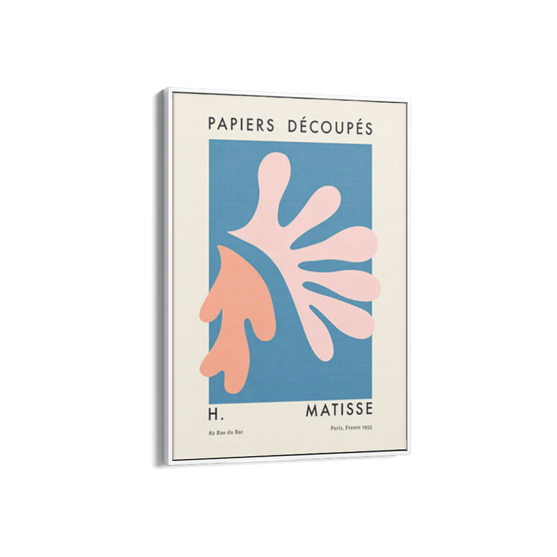 Poster Hub - Matisse Cutout Pink Orange