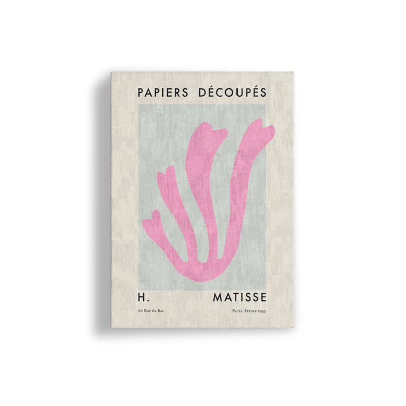 Poster Hub - Matisse Cutout Pink