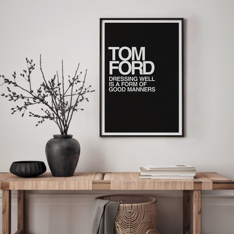 Poster Hub - Tom Ford Black