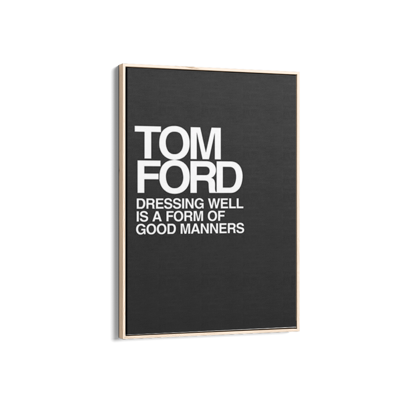 Poster Hub - Tom Ford Black