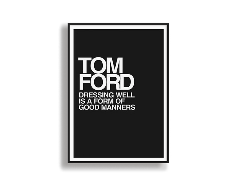 Poster Hub - Tom Ford Black