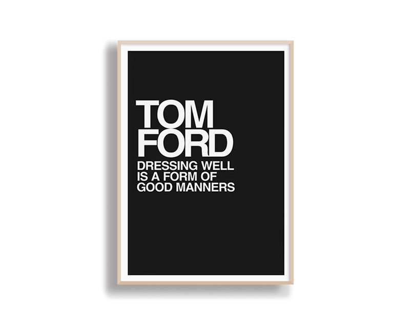 Poster Hub - Tom Ford Black