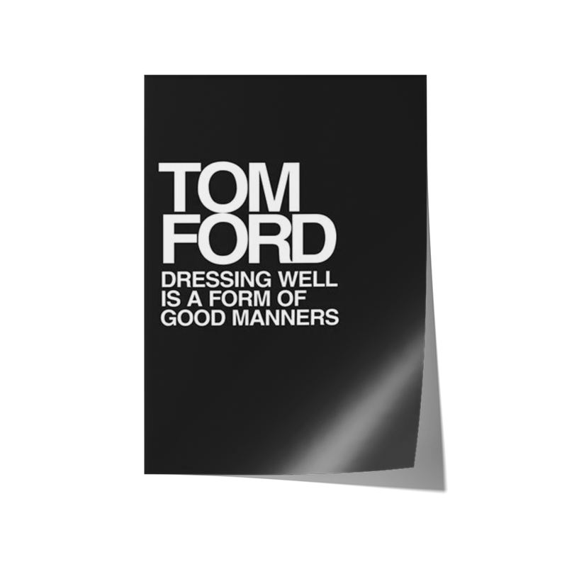 Poster Hub - Tom Ford Black