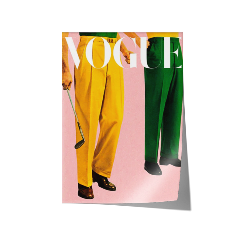 Poster Hub - Vogue Golf Issue